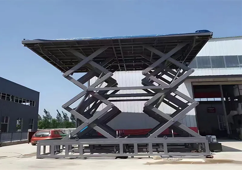 Tablas de elevación eléctrica de plataforma de elevación de tijera