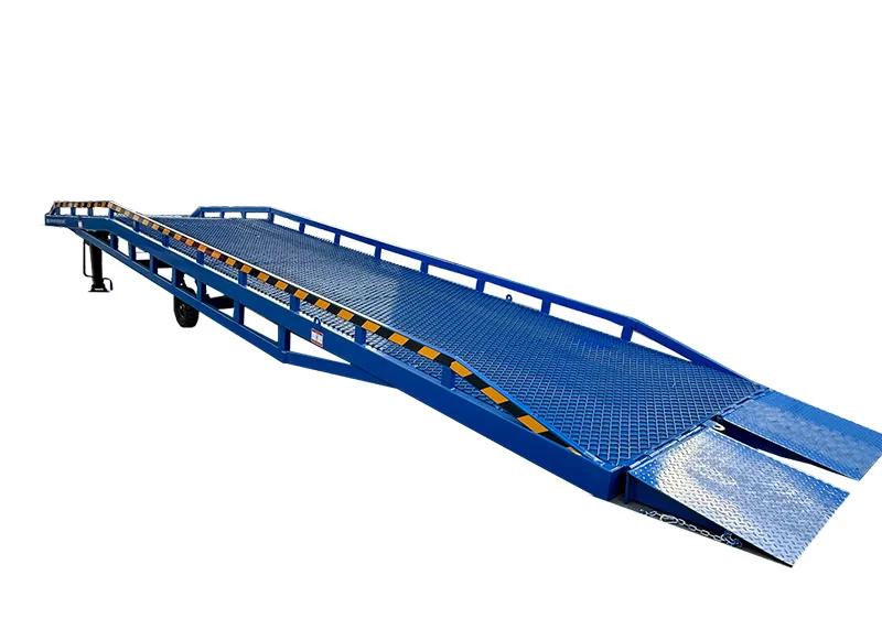 Rampa móvil de 8 toneladas de rampa móvil Rampa de carga móvil Fabricante