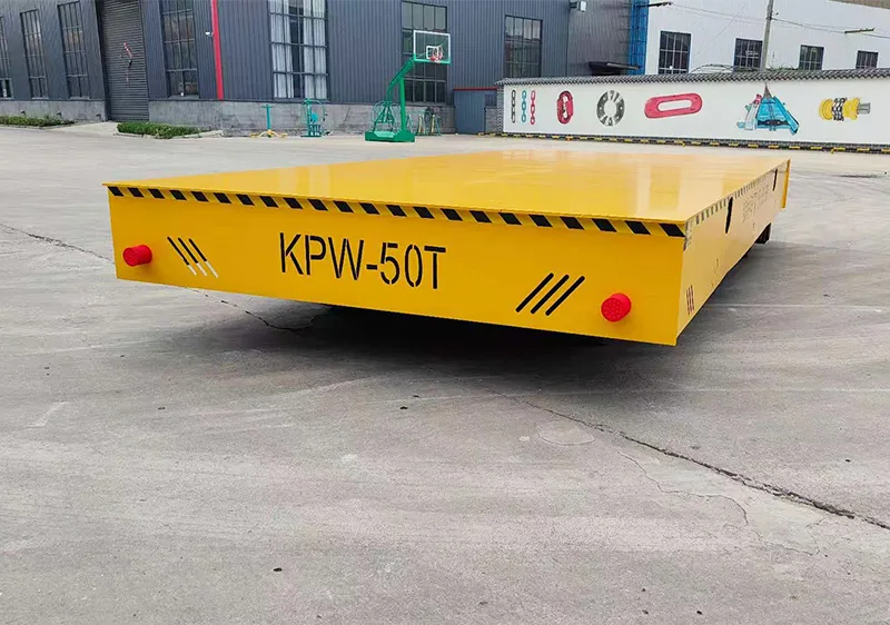 Transferencia de rueda de acero de servicio pesado Batería de carro de automóvil plano eléctrico hecho en China